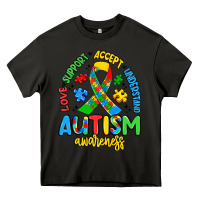 Asphalt love support accept understand autism awareness Heavy Core Tee - Artiststas