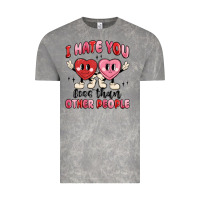 Cloud Rock i hate you less than other people Vintage Tee - MaliasSmallBusiness