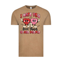 Vintage Coffee i hate you less than other people Vintage Tee - MaliasSmallBusiness