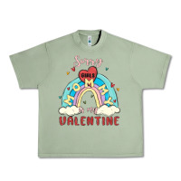 Oil Green sorry girls mommy is valentine Urban Heavy Tee - MaliasSmallBusiness