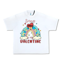 White sorry girls mommy is valentine Urban Heavy Tee - MaliasSmallBusiness
