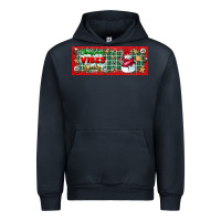 Navy christmas vibes only Urban Hoodie - BundleAndBundleShop