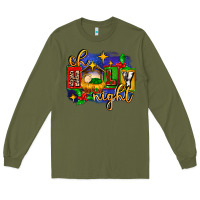 Army Green oh holy night with baby jesus for christmas Long Sleeve Tee - MaliasSmallBusiness
