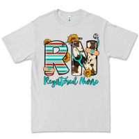 Dove Grey rn registered nurse Premium Tee - Artiststas
