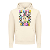 Vintage Artic easter vibes smiley face Vintage Hoodie - MaliasSmallBusiness