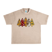 French Oak leopard christmas trees Urban Heavy Tee - AdoDesignShop