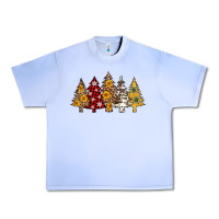 Grape Ice leopard christmas trees Urban Heavy Tee - AdoDesignShop