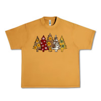 Peanut Butter leopard christmas trees Urban Heavy Tee - AdoDesignShop