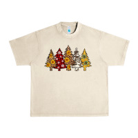 Sandshell leopard christmas trees Urban Heavy Tee - AdoDesignShop