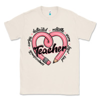 Natural valentine's day pencil heart teacher quotes Classic Tee - MaliasSmallBusiness