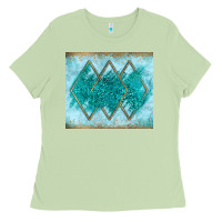 Matcha turquoise glitter Ladies Tee - JahusDesignShop