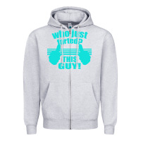 Heather Grey Who Just Farted This Guy Zipper Hoodie - Bettercallsaul