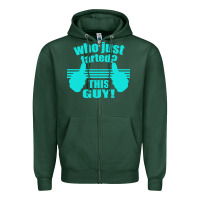 Sports Green Who Just Farted This Guy Zipper Hoodie - Bettercallsaul