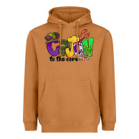 Meerkat cajun to the core mardi gras Heavyweight Hoodie - CowGirlArtShop