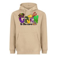 Mushroom cajun to the core mardi gras Heavyweight Hoodie - CowGirlArtShop