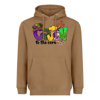 Toasted Coconut cajun to the core mardi gras Heavyweight Hoodie - CowGirlArtShop