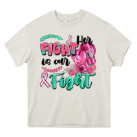 Cream her fight is our fight Heavy Core Tee - Artiststas