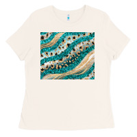 Bone turquoise glitter Ladies Tee - JahusDesignShop