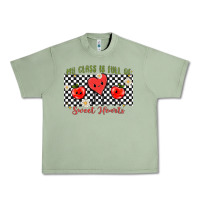 Oil Green my class full of sweet hearts Urban Heavy Tee - MaliasSmallBusiness