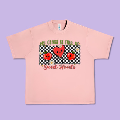 My Class Full Of Sweet Hearts Urban Heavy Tee Designed By Maliassmallbusiness