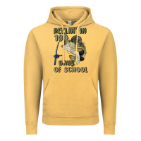 Vintage Mustard reelin' in 100 days of school Vintage Hoodie - MaliasSmallBusiness