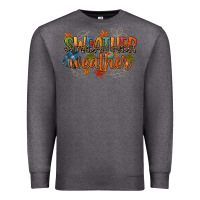 Charcoal Heather sweather weather Premium Sweatshirt - CowGirlArtShop