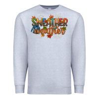 Heather Grey sweather weather Premium Sweatshirt - CowGirlArtShop