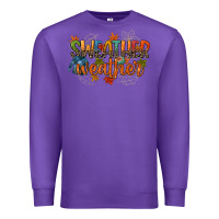 Purple sweather weather Premium Sweatshirt - CowGirlArtShop