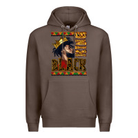 Coffee black king Premium Hoodie - CowGirlArtShop