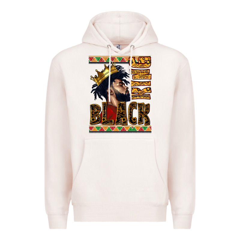 Black King Premium Hoodie by CowGirlArtShop | Teevron