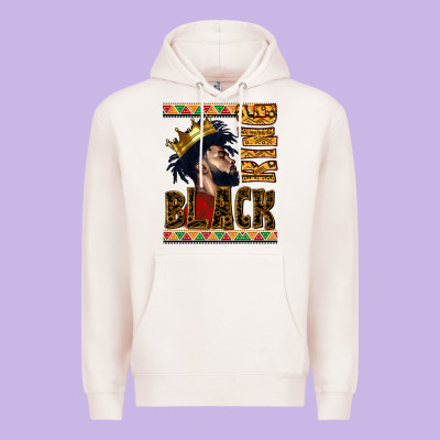 Black King Premium Hoodie Designed By Cowgirlartshop