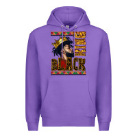 Purple black king Premium Hoodie - CowGirlArtShop