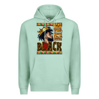 Seafoam black king Premium Hoodie - CowGirlArtShop