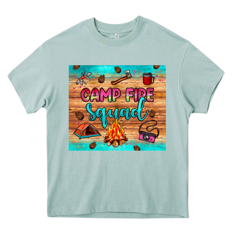 Camp Fire Squad Heavy Core Tee by JahusDesignShop | Teevron