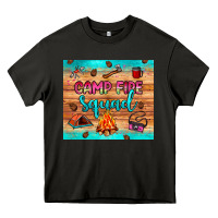 Asphalt camp fire squad Heavy Core Tee - JahusDesignShop