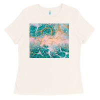 Bone turquoise glitter Ladies Tee - JahusDesignShop