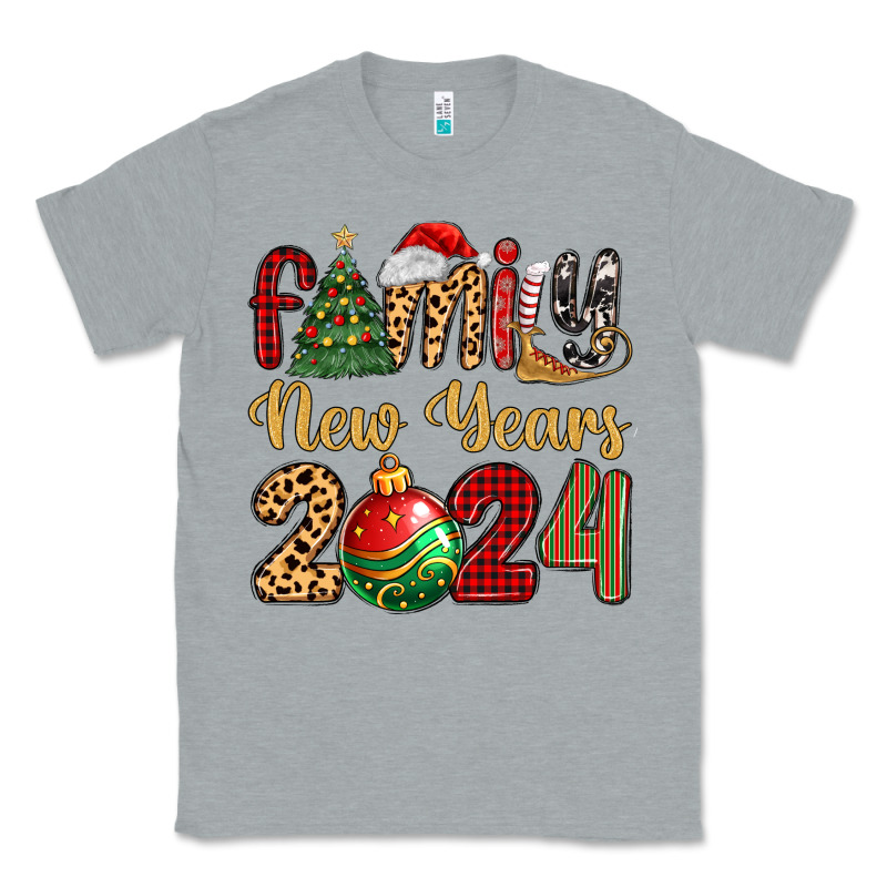 Family New Years 2024 Classic Tee by MaliasSmallBusiness | Teevron