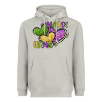 Moon Dust mardi gras heart Heavyweight Hoodie - CowGirlArtShop