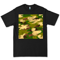 Black camouflage seamless pattern Premium Tee - BundleAndBundleShop