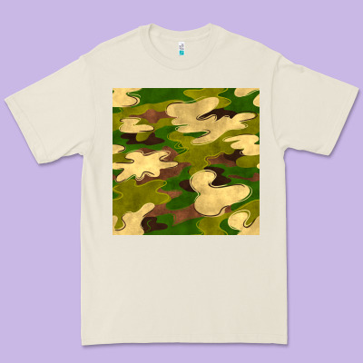 Camouflage Seamless Pattern Premium Tee Designed By Bundleandbundleshop