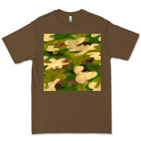 Cacao camouflage seamless pattern Premium Tee - BundleAndBundleShop