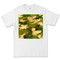 White camouflage seamless pattern Premium Tee - BundleAndBundleShop