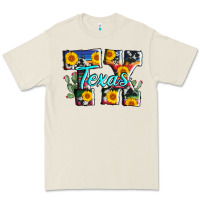 Bone texas tx serape sunflower cowhide Premium Tee - AdoDesignShop