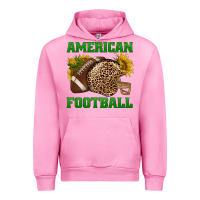 Fuchsia Pink american football Urban Hoodie - BundleAndBundleShop