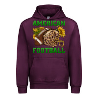 Mauve Wine american football Urban Hoodie - BundleAndBundleShop