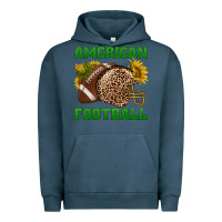 Pigment Midnight Navy american football Urban Hoodie - BundleAndBundleShop