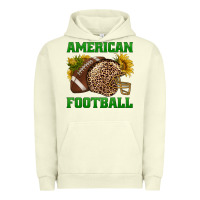 Pigment Pistachio american football Urban Hoodie - BundleAndBundleShop