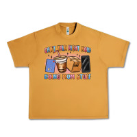Peanut Butter can't talk right now doing mom stuff Urban Heavy Tee - MaliasSmallBusiness