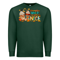 Sports Green pumpkin spice and everything nice Premium Sweatshirt - CowGirlArtShop