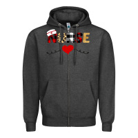 Charcoal Heather Nurse Zipper Hoodie - Bettercallsaul
